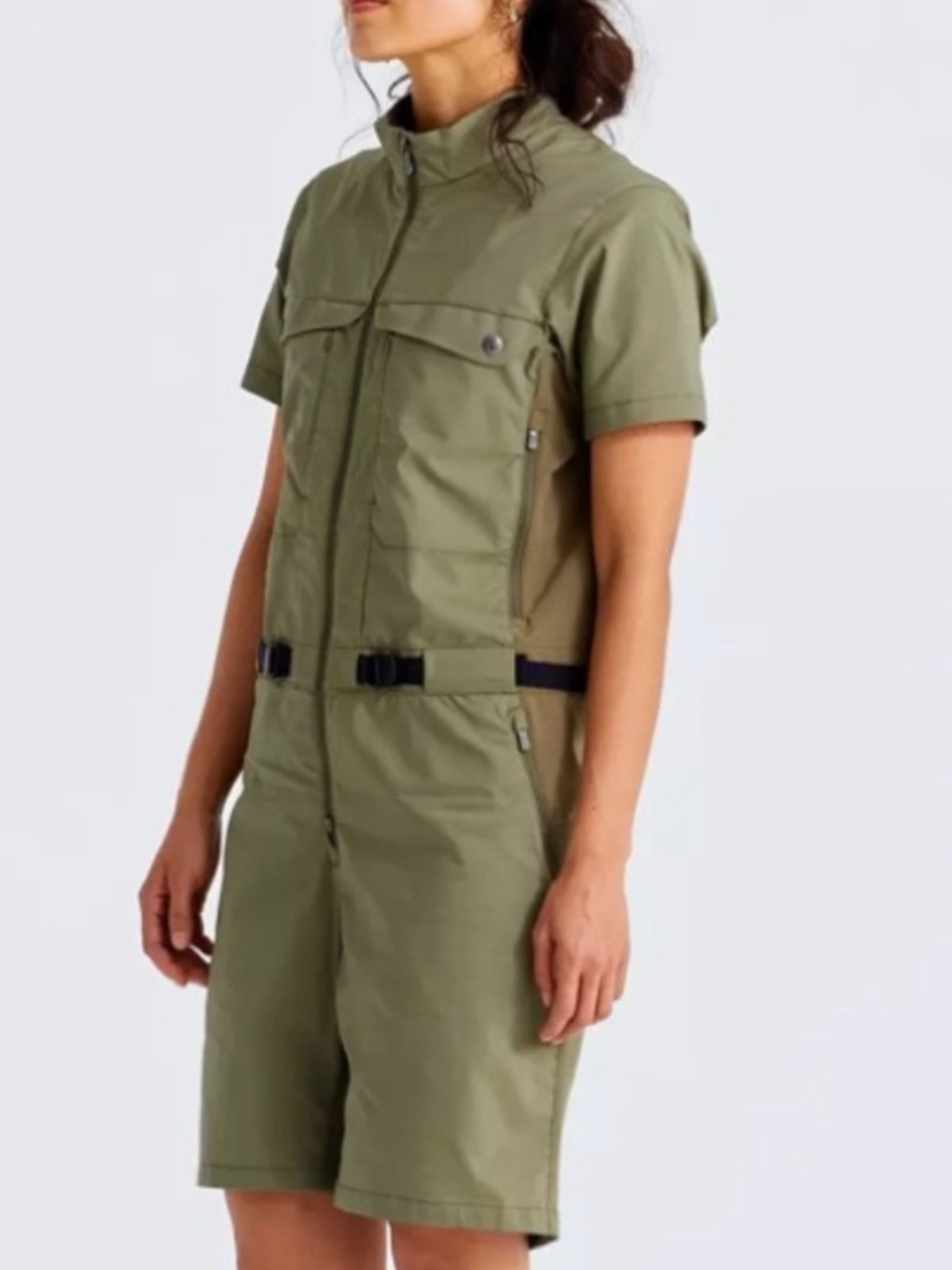 Fjallraven specialized sun field suit hiking green
